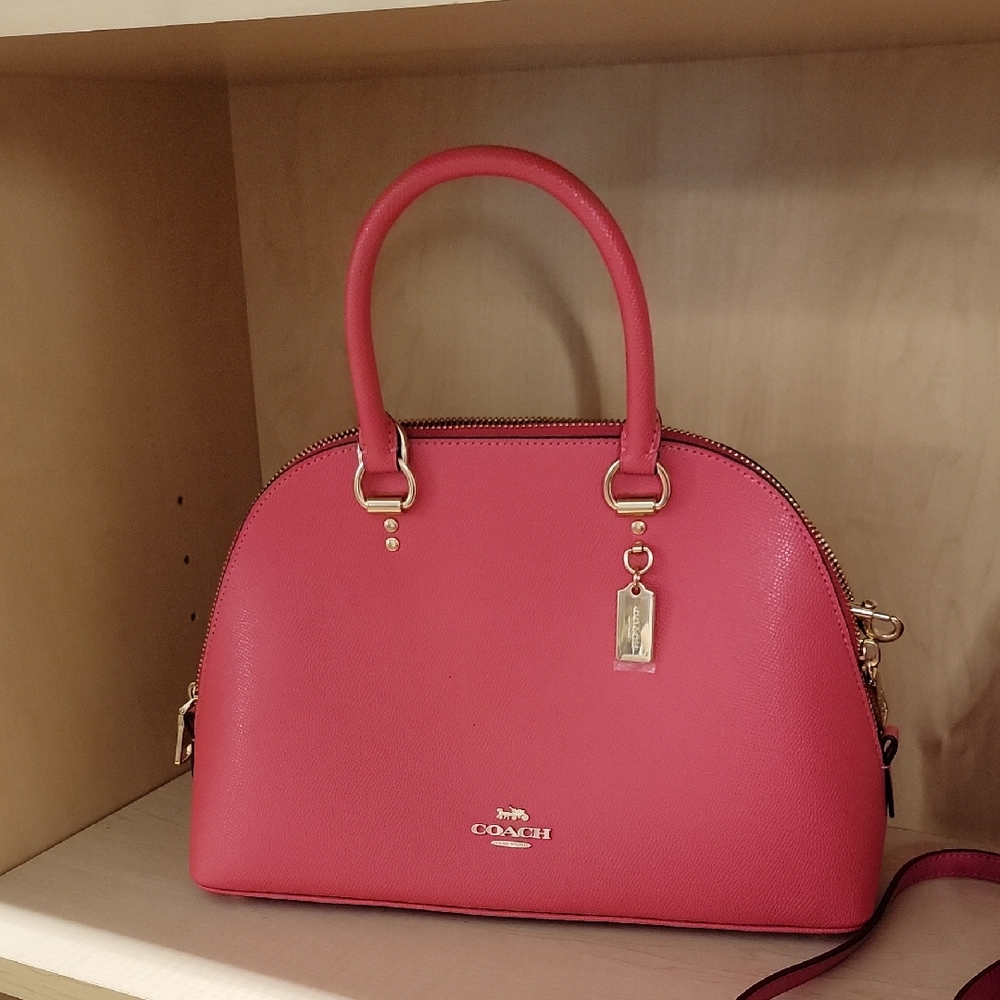Coach Vibrant Pink Satchel Bag